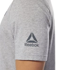 Reebok UFC Logo Tee - Grey, DU4583 T-Shirts 9 Reebok UFC Logo Tee - Grey, DU4583 T-Shirts