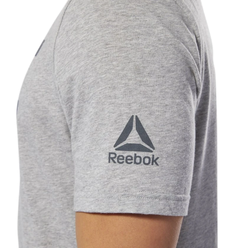 Reebok UFC Logo Tee - Grey, DU4583 T-Shirts 6 Reebok UFC Logo Tee - Grey, DU4583 T-Shirts