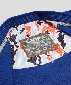 Grips Armadura 2.0 BJJ Kimono Camo - Blue, G10129-BLU