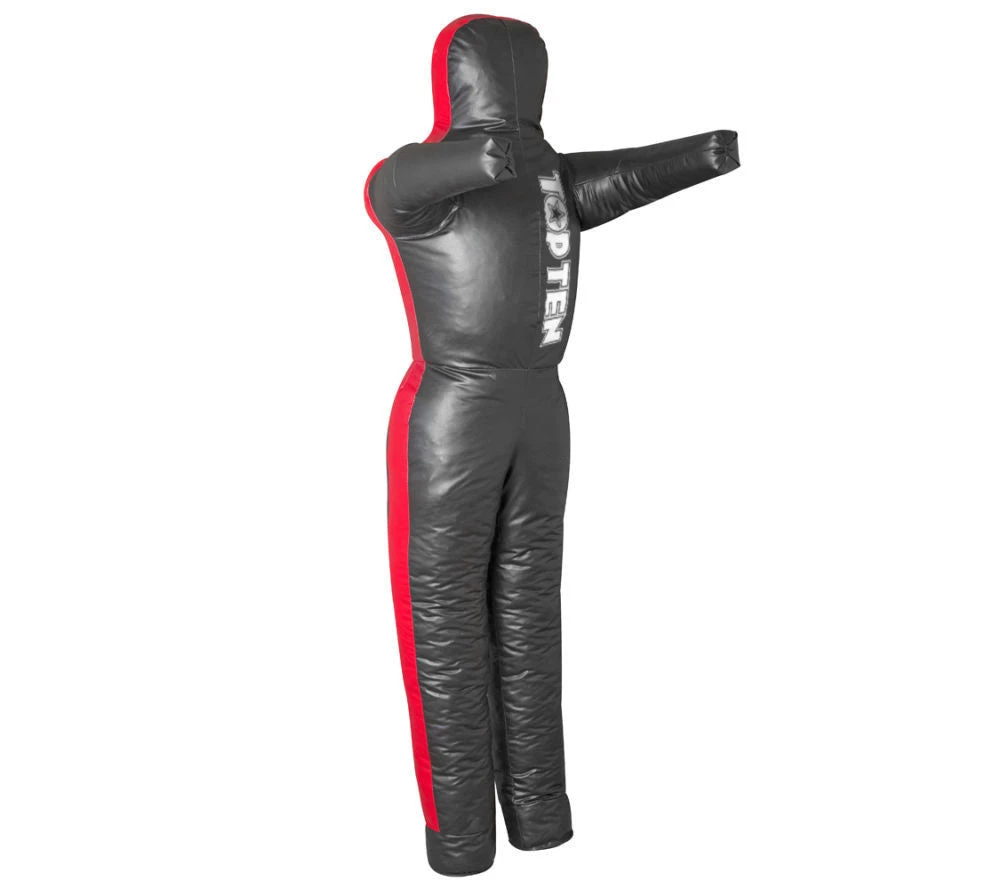 TOP TEN Fighter Leather Dummy - Black/red, 0127P2N 4 TOP TEN Fighter Leather Dummy - Black/red, 0127P2N