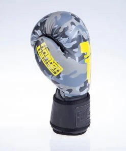 Fighter Boxing Gloves SIAM - Grey Camo, FBG-003C