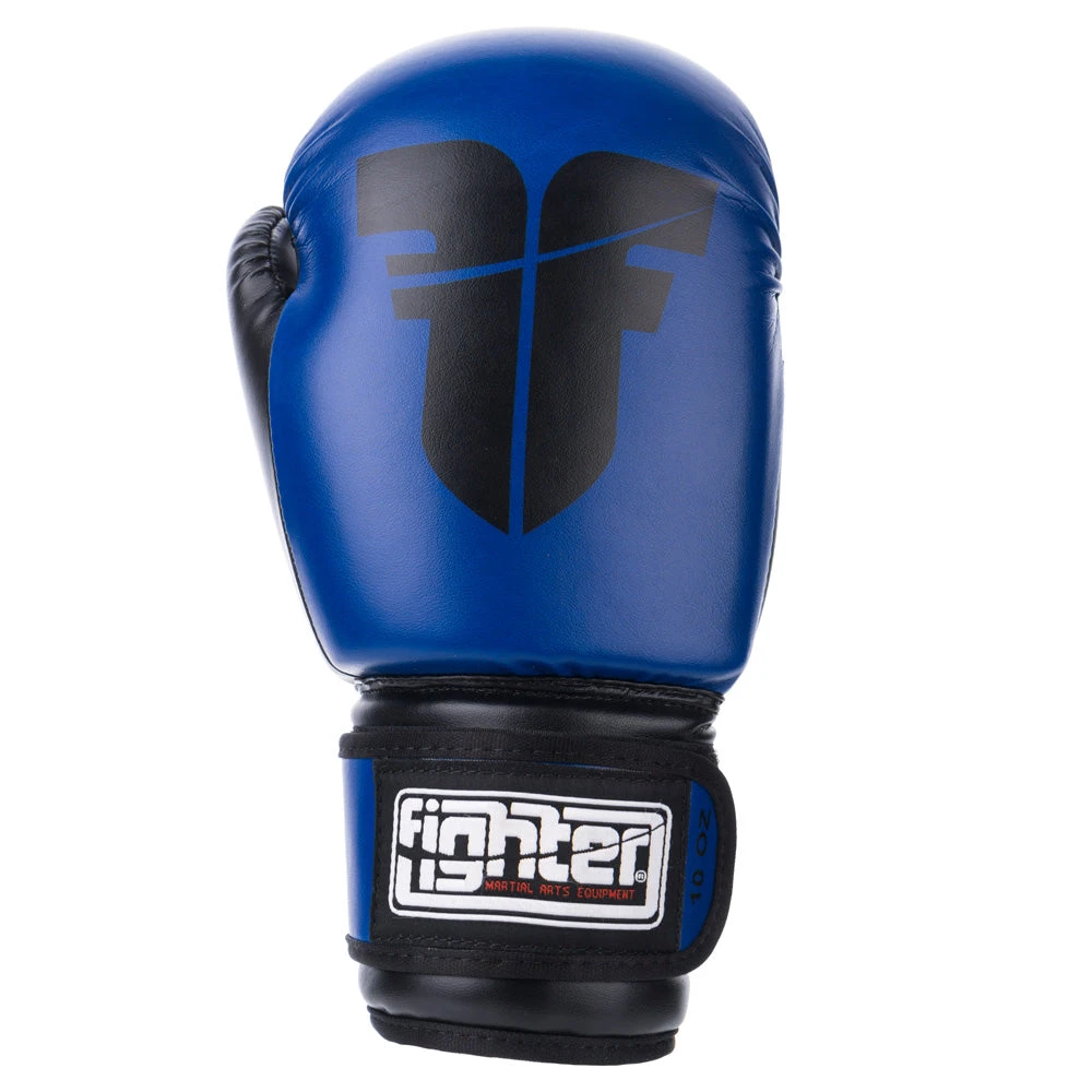 Fighter Basic Gloves - Blue/black, 1376APUBL 7 Fighter Basic Gloves - Blue/black, 1376APUBL