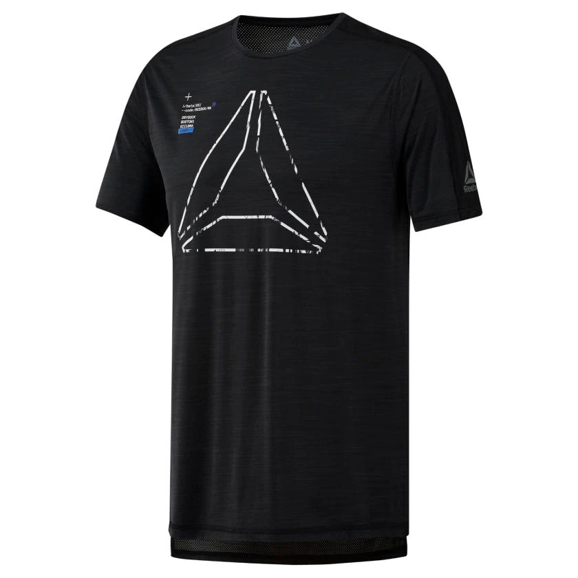 Training T-Shirts Reebok Training Activchill Tee - Black, DU3933 3 Training T-Shirts Reebok Training Activchill Tee - Black, DU3933