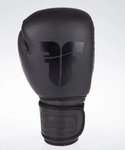 Fighter Boxing Gloves SPLIT - Matt Black, FBG-001B