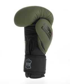 Fighter Boxing Gloves SIAM - Matt Khaki, FBG-003KB 22 Fighter Boxing Gloves SIAM - Matt Khaki, FBG-003KB
