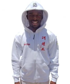 TOP TEN Hooded Sweater ITF - White, 1947-1