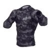 Rash Guard Fighter -Urban Camo -black, FRG-12 Rash Guards