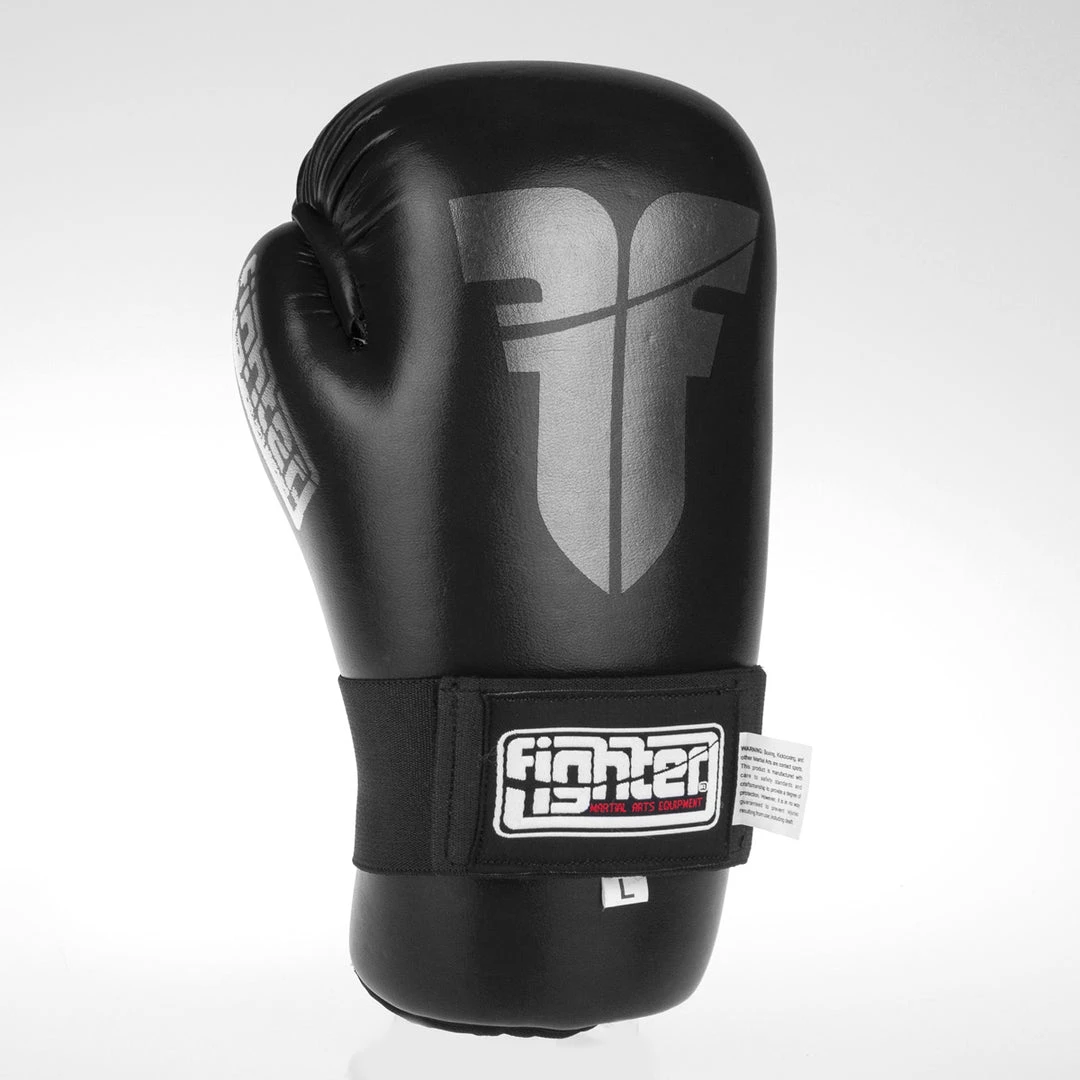Fighter Open Gloves Strap - Black, FOG-001B 8 Fighter Open Gloves Strap - Black, FOG-001B