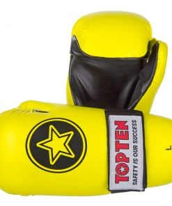 Open Hands Top Ten Point Fighter - Yellow, 2176-2 GLOVES
