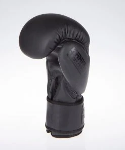Fighter Boxing Gloves SPLIT - Matt Black, FBG-001B