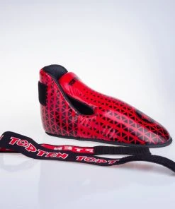 PROTECTION TOP TEN Super-light Triangles Kicks - Red/black, 3067-49T