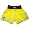 Fighter Thai Trunks Bangkok Plain - Neon Yellow/black, FP08 K1 & Thai Shorts