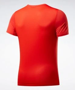 Training T-Shirts Reebok Activchill Tee - Red, FU3283