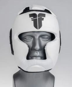 Headguard Fighter Sparring - White, JE1421PUWHT PROTECTION