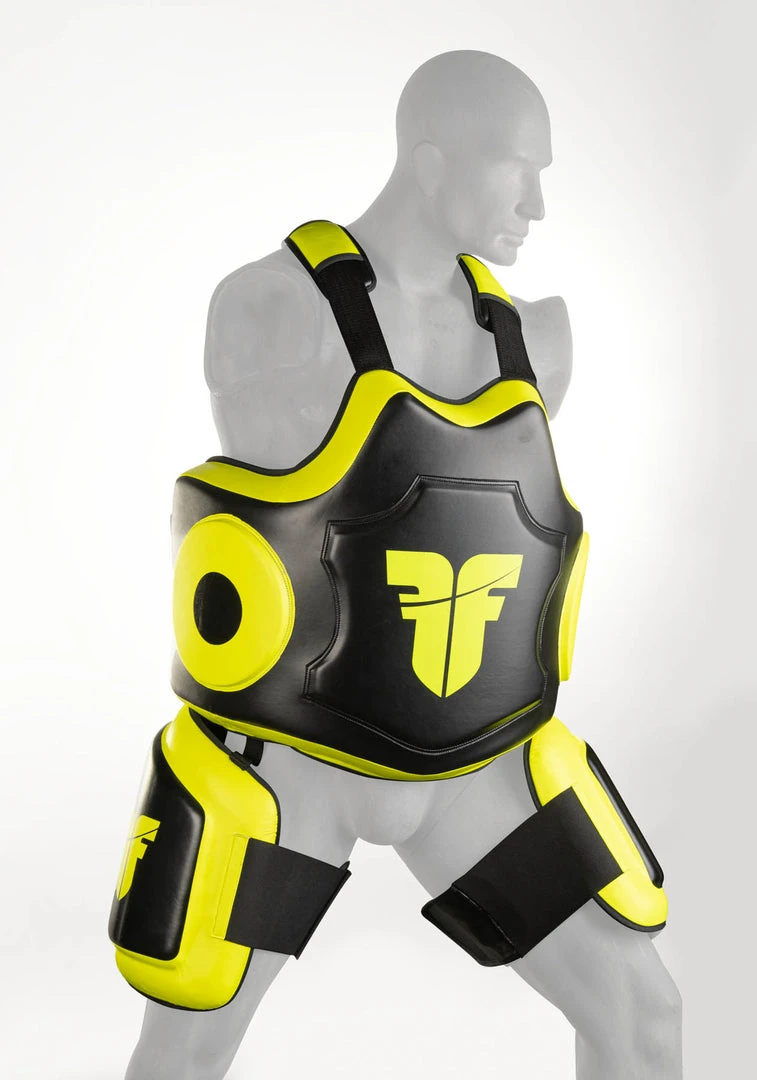 PROTECTION Fighter Thigh Pads - Black/yellow, FTHP-001BNY 4 PROTECTION Fighter Thigh Pads - Black/yellow, FTHP-001BNY