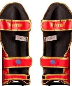 Shinguards Top Ten SuperLight WAKO - Red PROTECTION