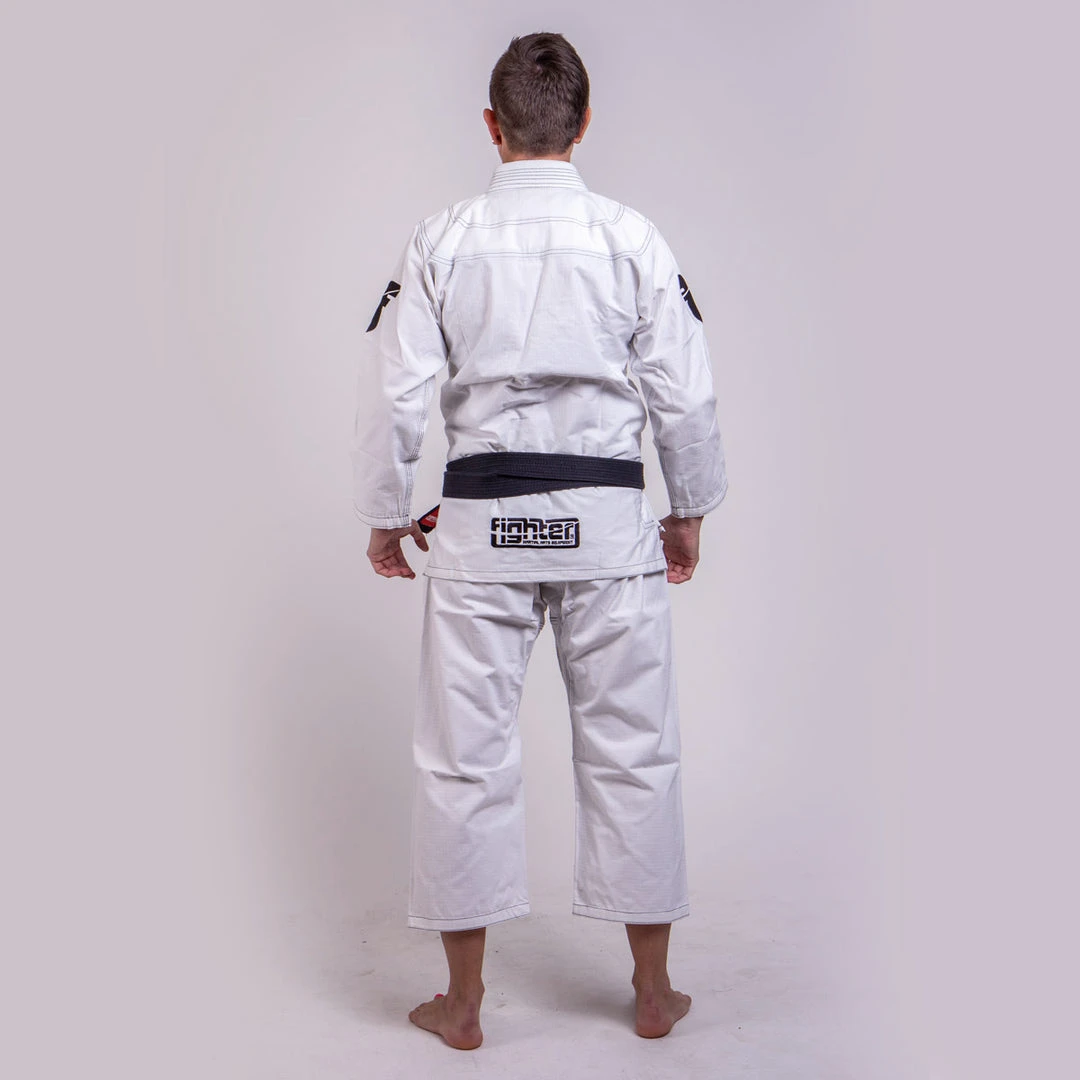 BJJ Uniforms Fighter BJJ Ripstop Gi Rip Stop KIDS - White, BJJBW-05 4 BJJ Uniforms Fighter BJJ Ripstop Gi Rip Stop KIDS - White, BJJBW-05
