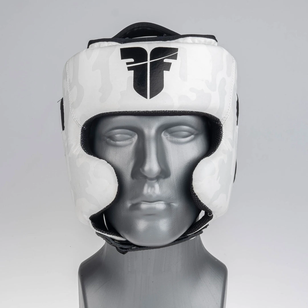 PROTECTION Headguard Fighter Sparring Pro - White/camo, FHG-001CWH 4 PROTECTION Headguard Fighter Sparring Pro - White/camo, FHG-001CWH