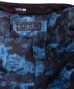 Fighter MMA Shorts - Urban Camo -blue, FSHM-11