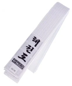 Belts Fighter Taekwondo ITF Belt - White, FTB-01