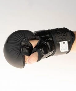 MMA Gloves Fighter Training - Black, FMG-001BB