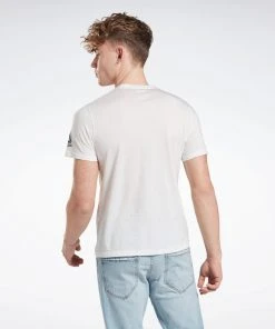 Reebok UFC Fan Gear Mens T-shirt - White, FU1292 T-Shirts 11 Reebok UFC Fan Gear Mens T-shirt - White, FU1292 T-Shirts