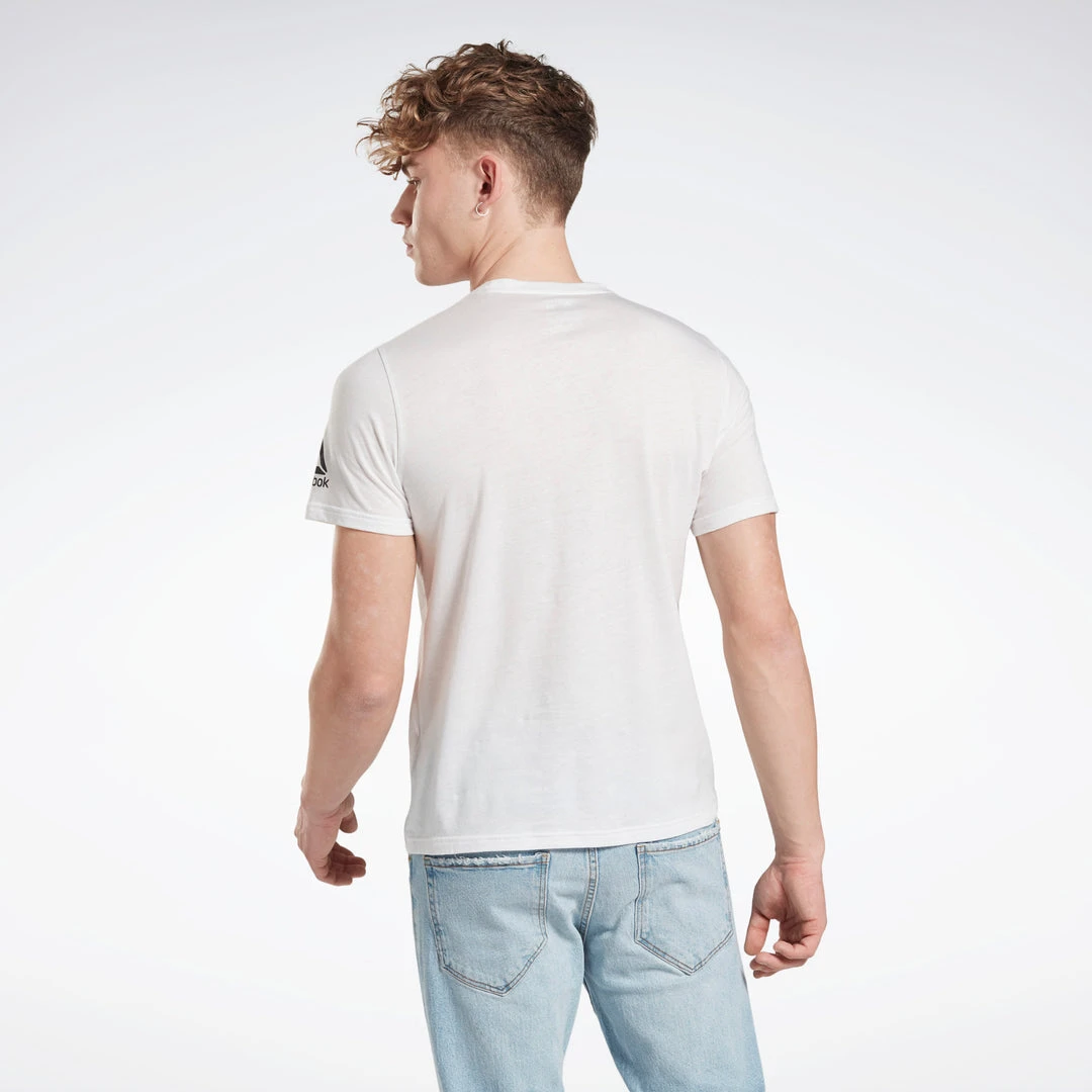 Reebok UFC Fan Gear Mens T-shirt - White, FU1292 T-Shirts 5 Reebok UFC Fan Gear Mens T-shirt - White, FU1292 T-Shirts