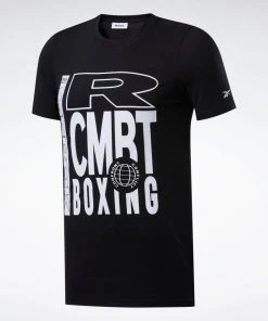 Reebok Combat Boxing Tee - Black, FJ5333