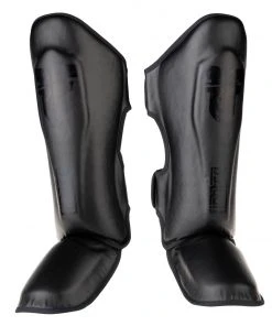 Fighter Shinguards Thai Classic - Black, JE1573BB