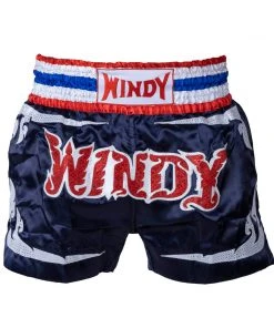 Windy Thai Trunks - Blue, BSW-01 K1 & Thai Shorts