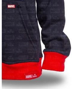 Daedo Hoodie Captain Americar - Black, MARV50322