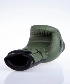 Fighter Boxing Gloves Sparring - Matt Khaki/black, FBG-002KB 17 Fighter Boxing Gloves Sparring - Matt Khaki/black, FBG-002KB