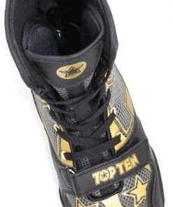 Boxing Shoes Top Ten - Black/gold, 1172-92 11 Boxing Shoes Top Ten - Black/gold, 1172-92