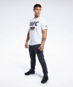 T-Shirts Reebok UFC FG Fight Week Tee- White, FJ5156