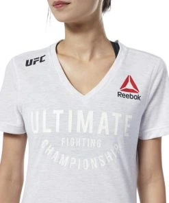 T-Shirts Reebok Fight Night Champ Walkout Jersey - White, DM5171