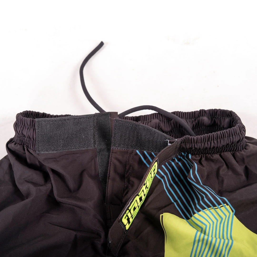 Fighter Pants - FIGHT - Black/rainbow, FF-P004B 7 Fighter Pants - FIGHT - Black/rainbow, FF-P004B