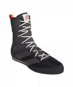 Boxing Shoes Adidas Box Hog 3 - Grey/black, FV6586