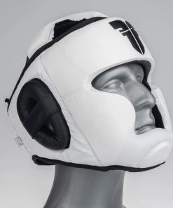 Headguard Fighter Sparring - White, JE1421PUWHT PROTECTION