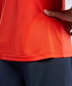 Training T-Shirts Reebok Activchill Tee - Red, FU3283