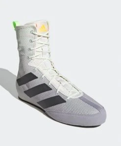 Boxing Shoes Adidas Box Hog 3 - White/grey, FV6584