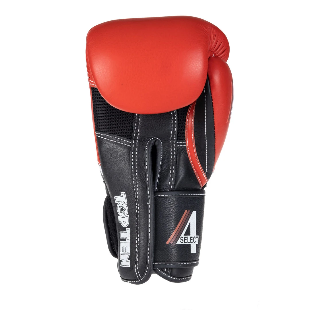 Top Ten Boxing Gloves 4Select - Red/black, 2244-49 9 Top Ten Boxing Gloves 4Select - Red/black, 2244-49