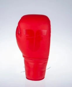 Fighter Boxing Gloves Competition Pro - Red/white, FBG-004R