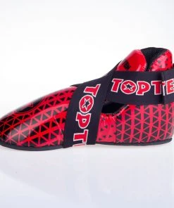 PROTECTION TOP TEN Super-light Triangles Kicks - Red/black, 3067-49T