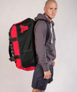 TRAINING Sports Bag FIGHTER LINE XL - Red/grey/black, FTBP-01