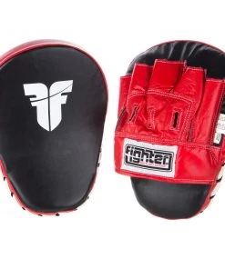 Fighter Curved Mitts New - Black/red, JE-1650 TRAINING