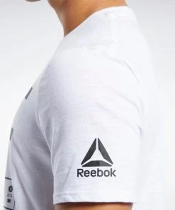 T-Shirts Reebok UFC FG Fight Week Tee- White, FJ5156