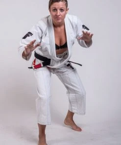 Fighter BJJ Ripstop Gi Rip Stop - White, BJJBW-05