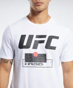T-Shirts Reebok UFC FG Fight Week Tee- White, FJ5156
