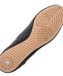 Kids Wrestling Shoes Adidas HVC - Black/brown, AQ3327