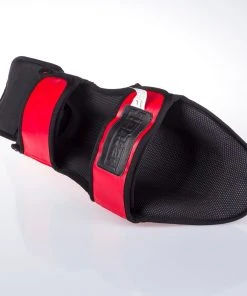 PROTECTION Fighter Shinguards Thai Classic - Red/black, JE1573RB
